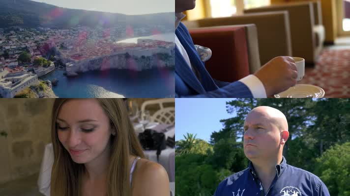 名流美女约会，酒店享受美食，谈情说爱