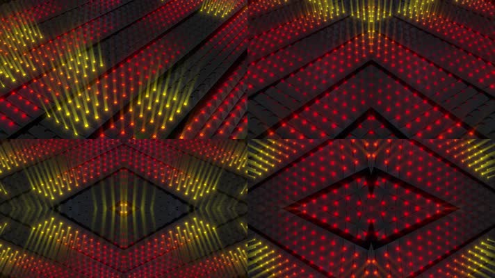 动感炫酷粒子灯光VJ舞台背景