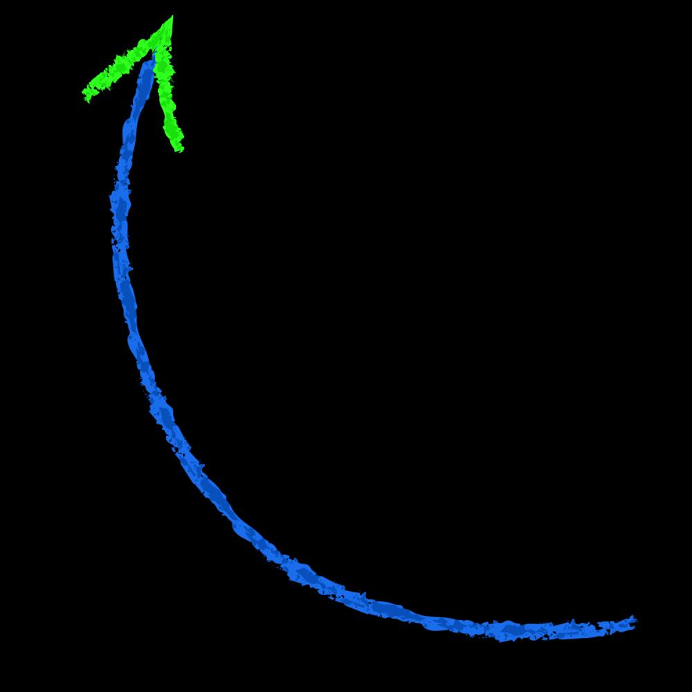 30组蜡笔风格箭头动画素材包