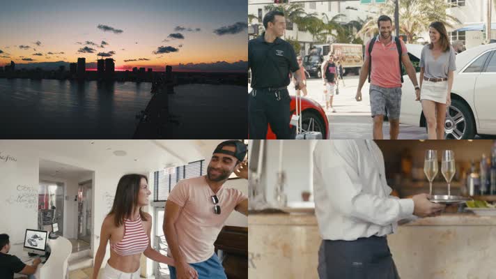 劳斯莱斯，商务度假，香车美女