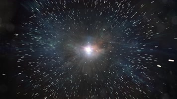 宇宙空间爆炸动画视频素材