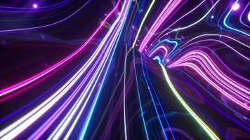 流光溢彩霓虹背景