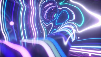 流光溢彩霓虹背景