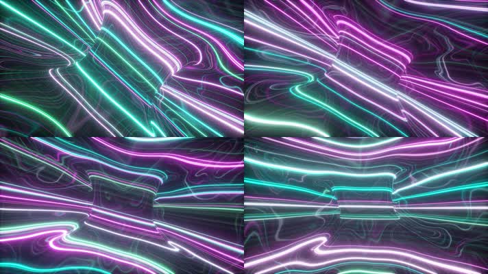 流光溢彩霓虹背景