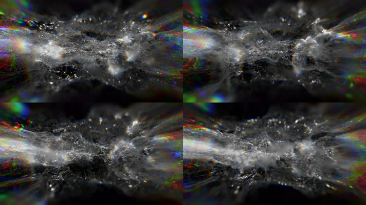 流光溢彩闪耀VJ背景