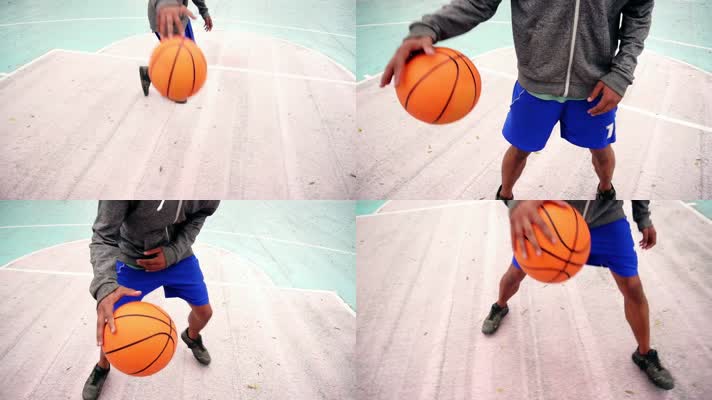 打篮球 运球训练