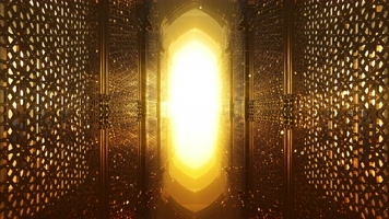 斋月节之夜动画背景视频