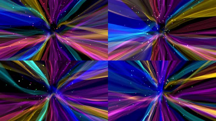 炫丽年会背景视频b-5