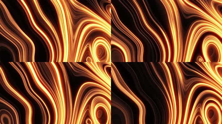 抽象的金色旋涡背景