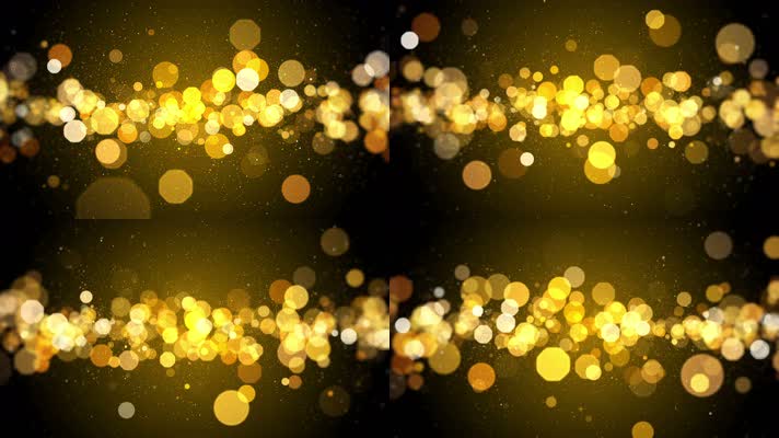 金色粒子 金色粒子上升 