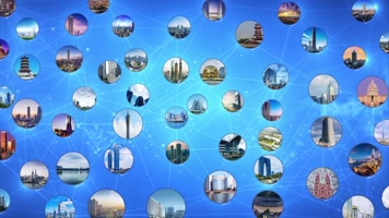 高科技点线图片集