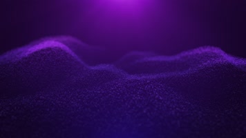 紫色唯美粒子海浪背景