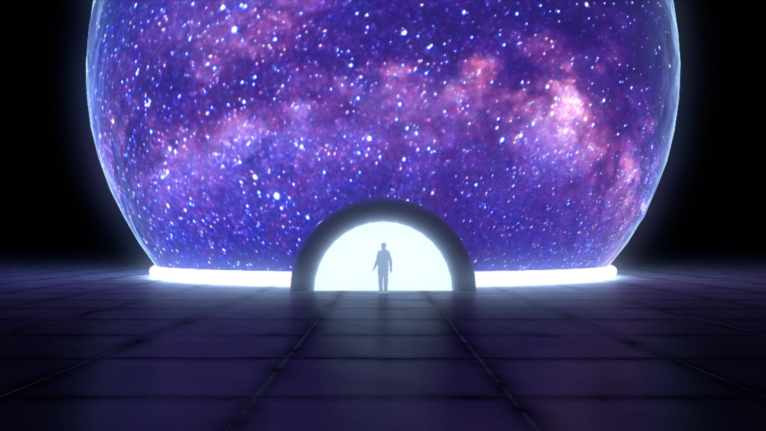 宇宙星空穿梭场景logo