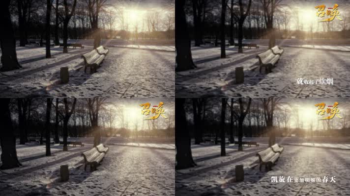 【无插件】mv通用字幕包装ae模板