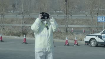 【原创】疫情城市戴口罩人群