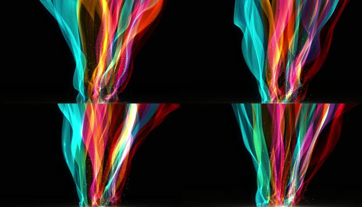 丝绸彩条-8(循环)