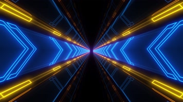 【4K】科技时空穿梭视频