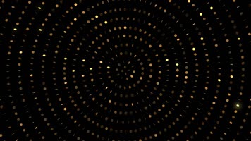 金色闪耀环形波纹背景