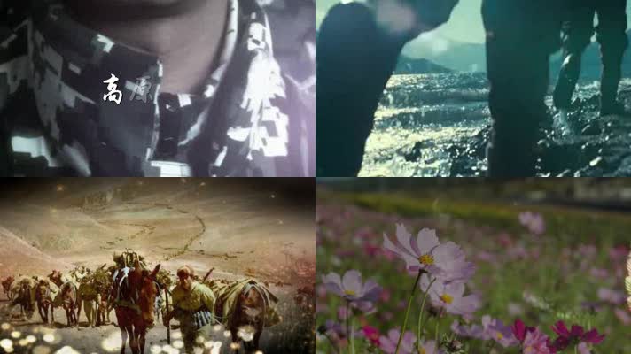 高原骑兵军人高原