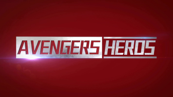 震撼3D漫威复仇者联盟文字LOGO片头