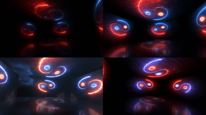 阴阳太极舞台背景