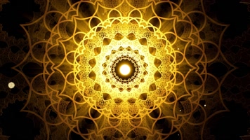 唯美太阳花万花筒