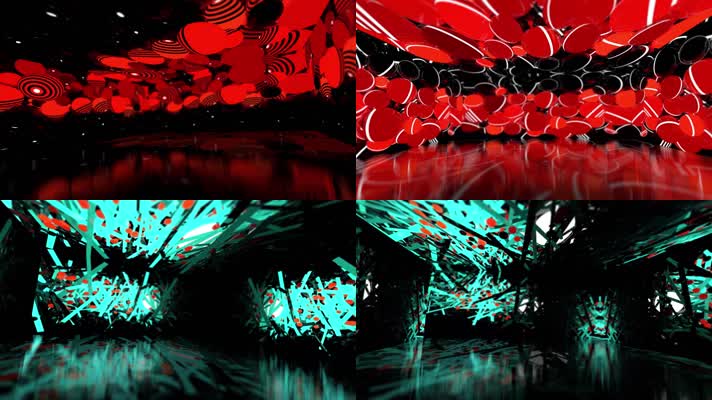 万花筒VJ背景