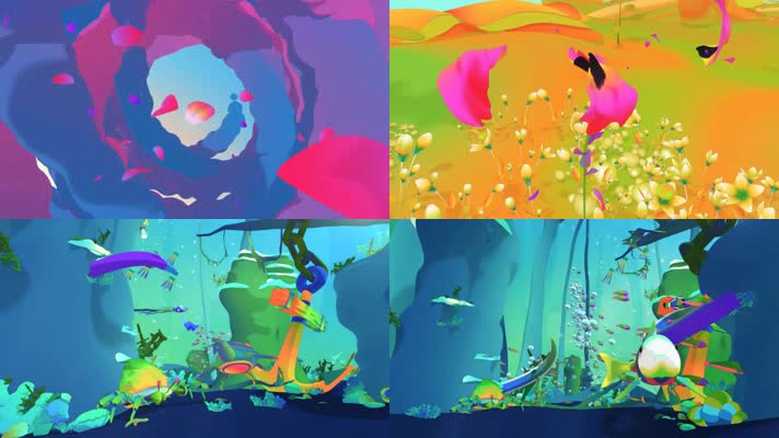 儿童节目片头大自然