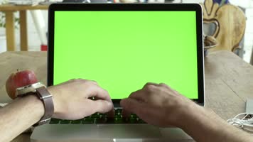 文字输入笔记本电脑 屏幕抠像 