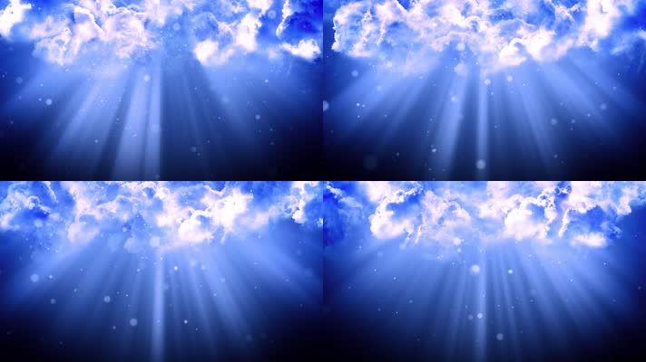 天堂光芒 大气天空