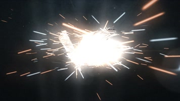 超金属质感文字 文字标题 金属字