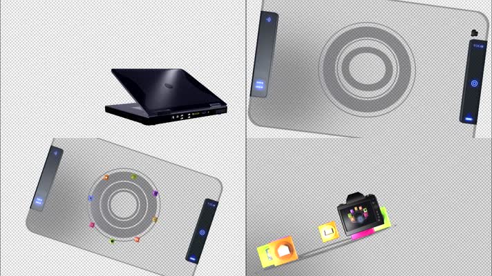 alpha透明通道数码电子科技