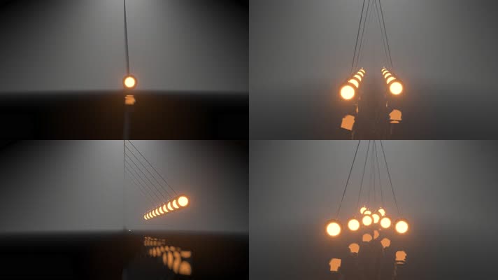 【4K】牛顿摆动画