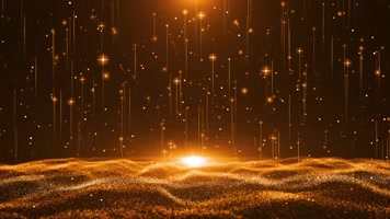 党政公司年会颁奖粒子飘升演出大屏幕舞台