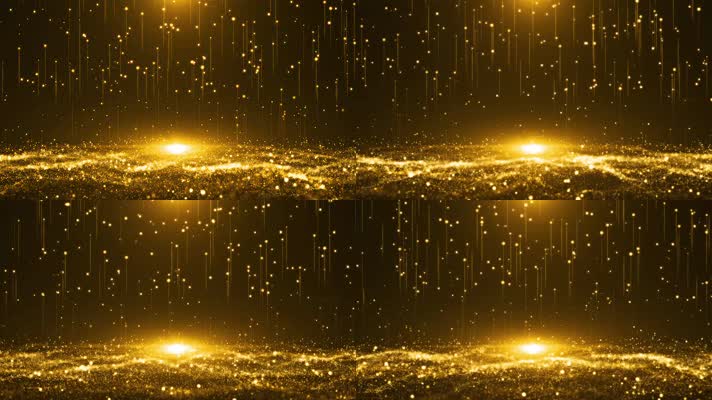 【原创4k】年会颁奖浪漫光芒粒子舞台背景 