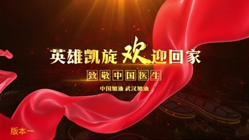 英雄凯旋欢迎回家医生表彰