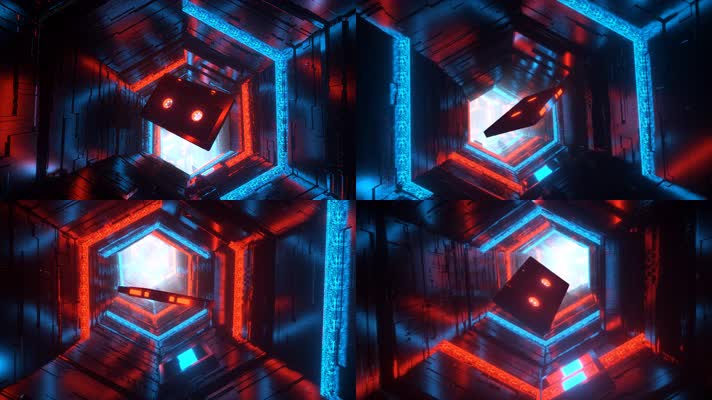 磁带穿梭音乐隧道