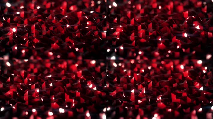 红宝石水晶背景视频素材