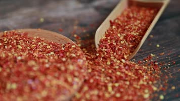 原创实拍辣椒末高清视频