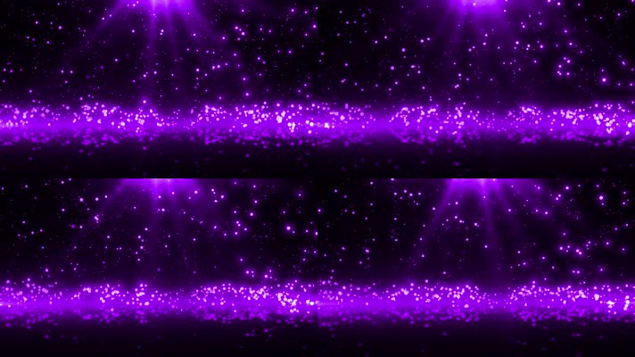 紫色粒子上升