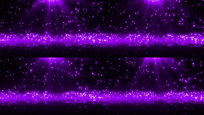 紫色粒子上升
