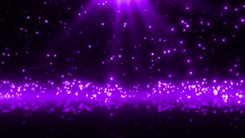 紫色粒子上升