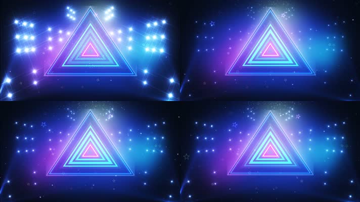 超炫动感灯光图案VJ视频背景