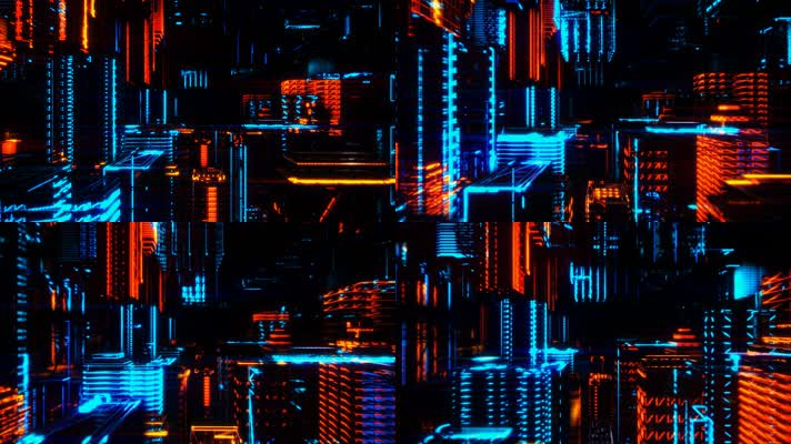 动感虚拟城市节奏vj