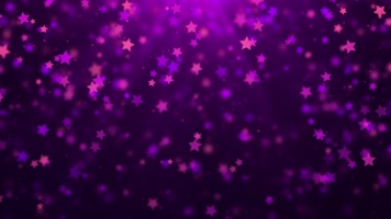 紫色星星掉落