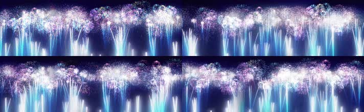 4K烟火烟花动态背景
