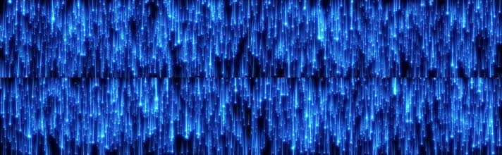 4K蓝色线条下落