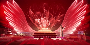 我爱我的祖国LED背景