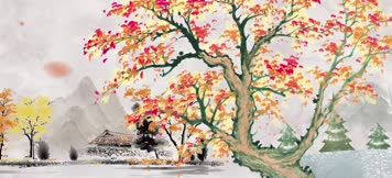 春夏秋冬LED视频背景