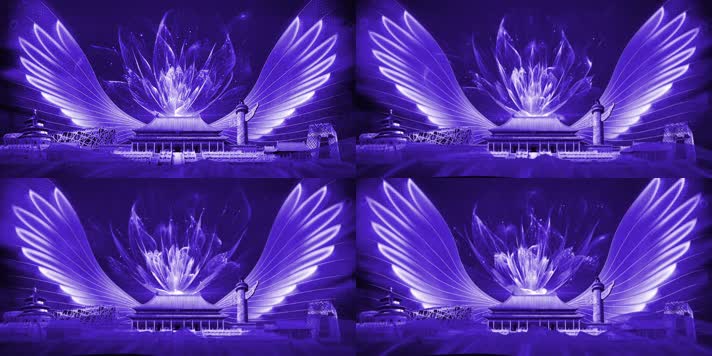 我爱我的祖国LED背景